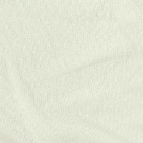 Cotton Polyester French Terry Fabric, 320 gsm, 185 cm — White