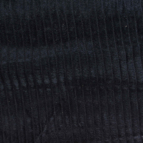 100% Cotton Corduroy Fabric, 330 gsm — Navy