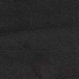 100% Cotton Corduroy Fabric, 120 gsm — Black