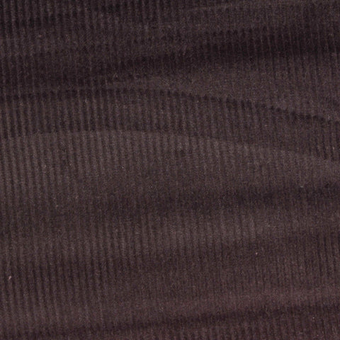 Cotton Stretch Corduroy Fabric, 325 gsm — Brown