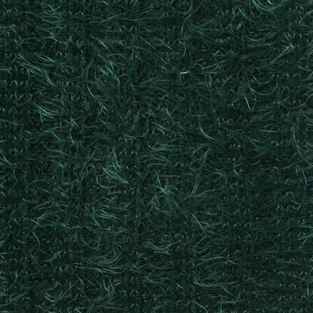 Dark Green Marl Rib Knit, Polyester, 310 gsm