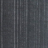 Dark Grey Vertical-Stripe Rib Knit, Polyester — texture
