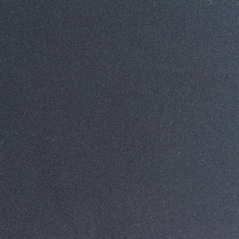 Polyester Viscose Stretch Twill Fabric, 230 gsm, 150 cm — Navy