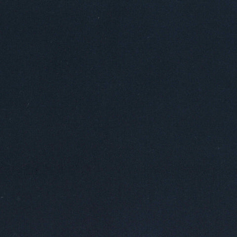 Polyester Cotton Poplin Fabric, 130 gsm, 150 cm — Navy
