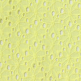 Yellow Small-Floral Jacquard, Cotton
