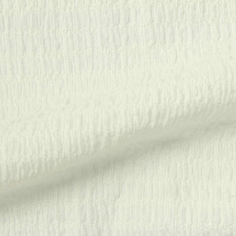 Polyester Stretch Crepe Fabric, 200 gsm, 150 cm — Beige
