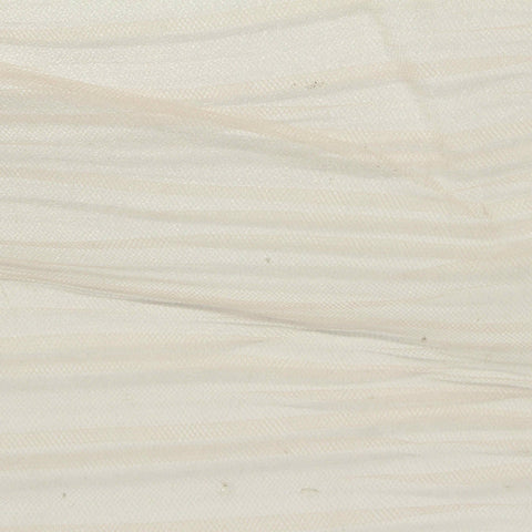 100% Nylon Plissé Fabric, 30 gsm, 155 cm — Beige