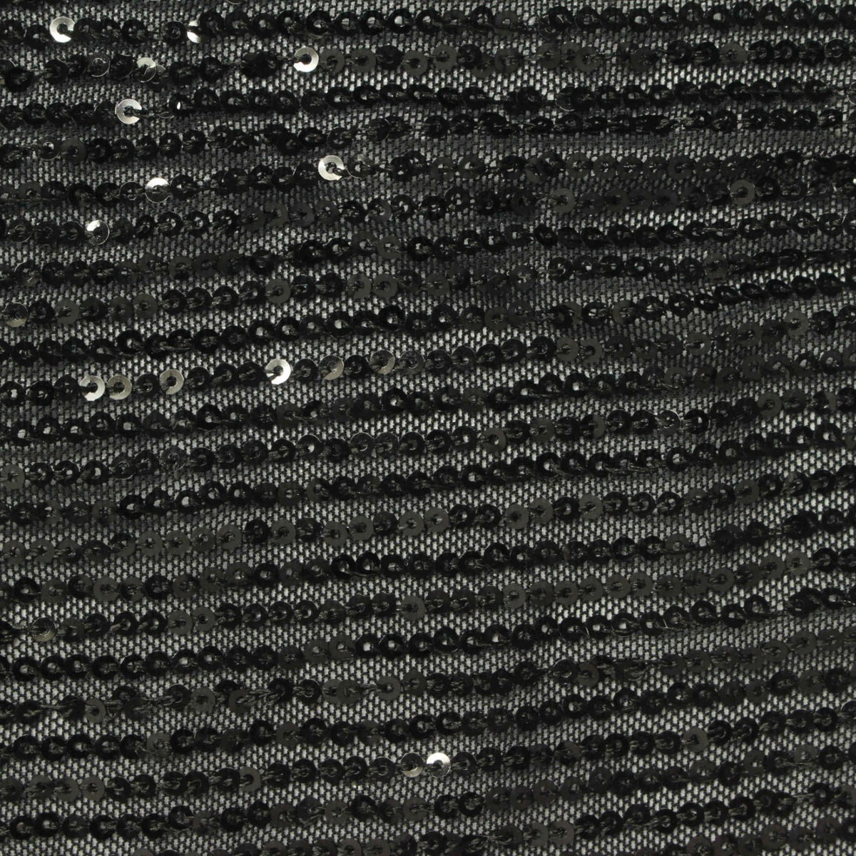 Black Horizontal-Sequin Knit, Polyester