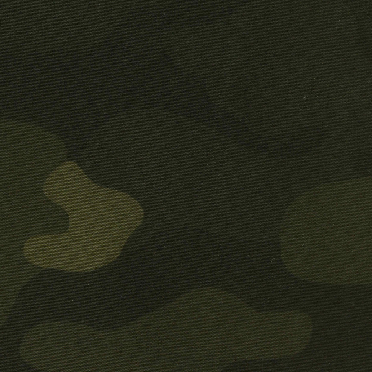 Dark Green Camo Poplin, Poly-Cotton