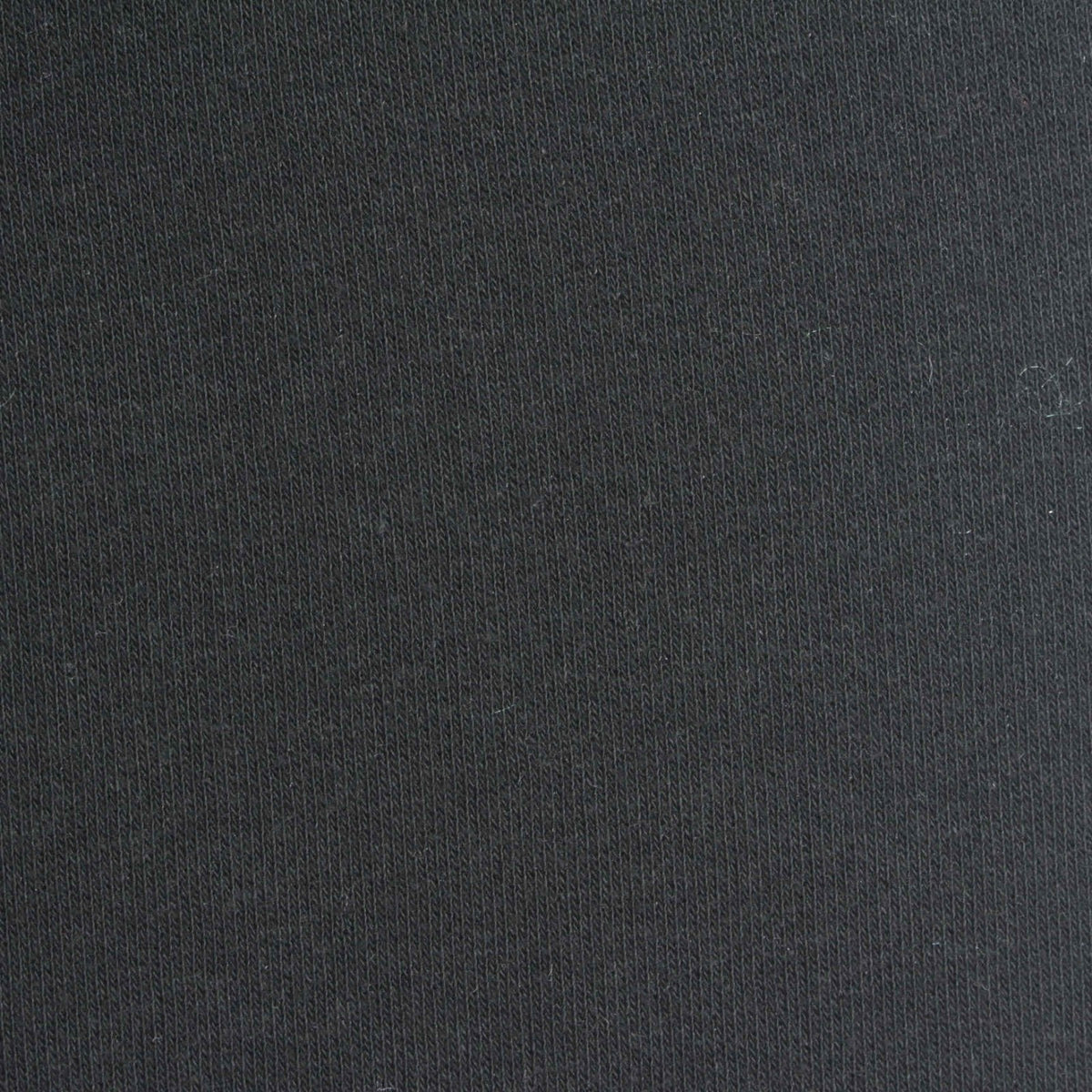 Cotton Polyester French Terry Fabric, 290 gsm, 185 cm — Black