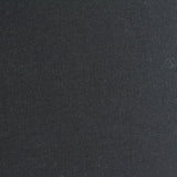 Cotton Polyester French Terry Fabric, 290 gsm, 185 cm — Black