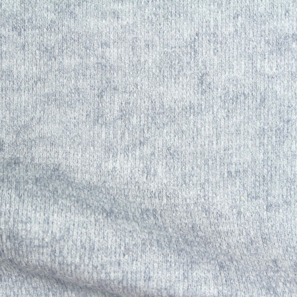 Light Grey Marl Chunky Knit, Viscose-Poly, 200 gsm