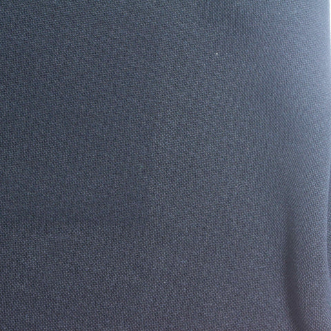 Modal Polyester Stretch Piqué Knit Fabric, 200 gsm, 150 cm — Navy