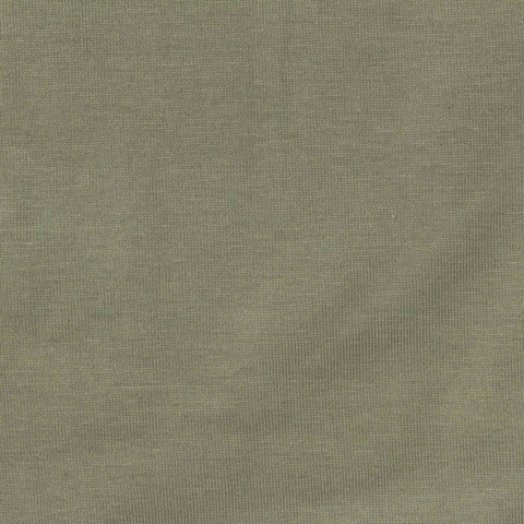 Cotton Polyester Jersey Knit Fabric, 200 gsm, 152 cm — Khaki