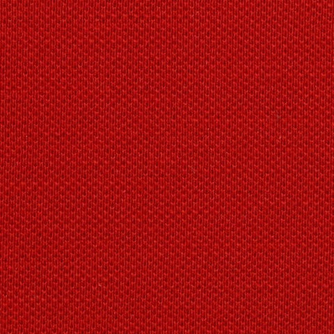 Cotton Polyester Stretch Piqué Knit Fabric, 240 gsm, 160 cm — Red