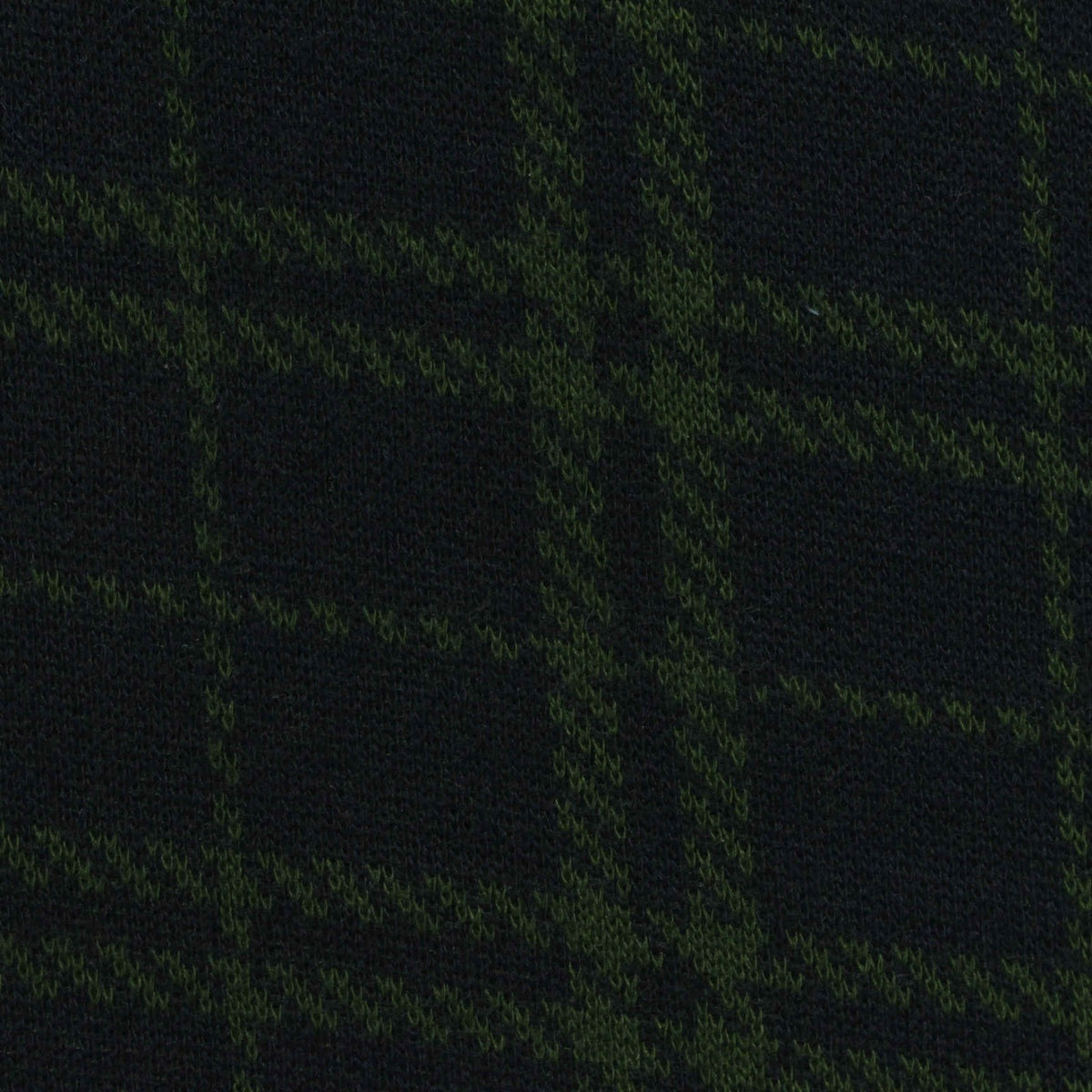 Dark Green Plaid Jacquard, Polyester, 290 gsm