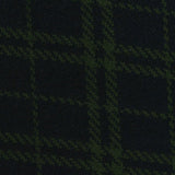 Dark Green Plaid Jacquard, Polyester