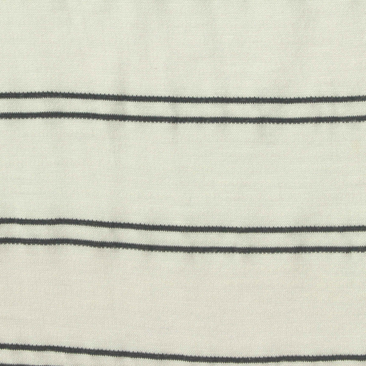 Dark Grey Horizontal-Stripe Crepe, Viscose, 170 gsm