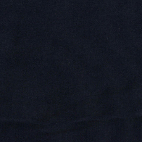 Cotton Stretch Jersey Knit Fabric, 200 gsm, 160 cm — Navy