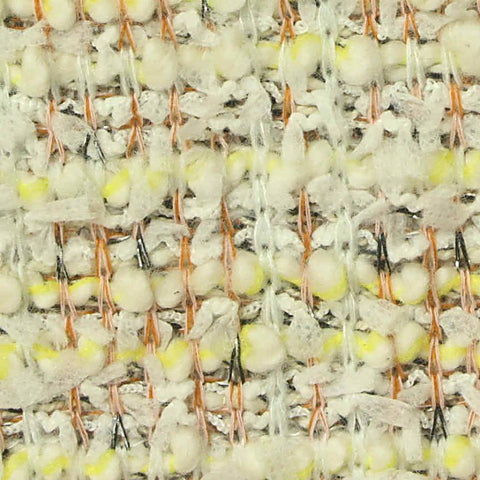Cream Marl Bouclé, Viscose-Poly