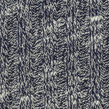 Dark Blue Marl Rib Knit, Cotton-Poly — texture