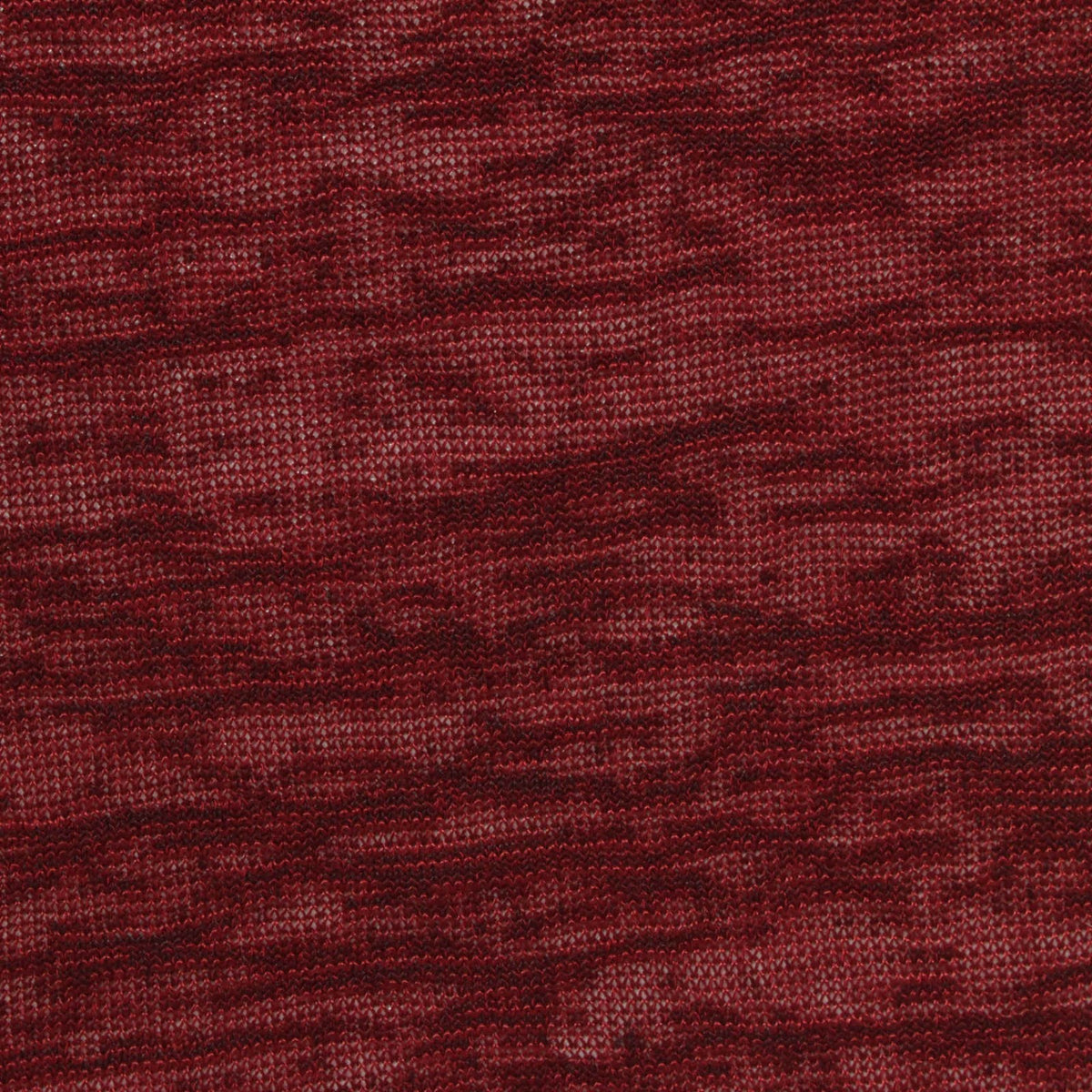 Red Marl Jersey Knit, Viscose-Poly, 170 gsm