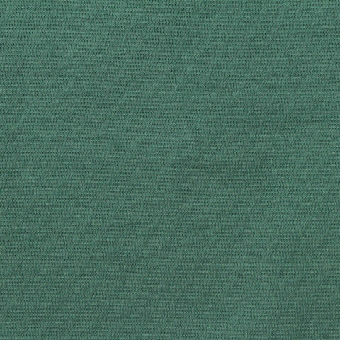 Cotton Stretch Rib Knit Fabric, 250 gsm, 160 cm — Green