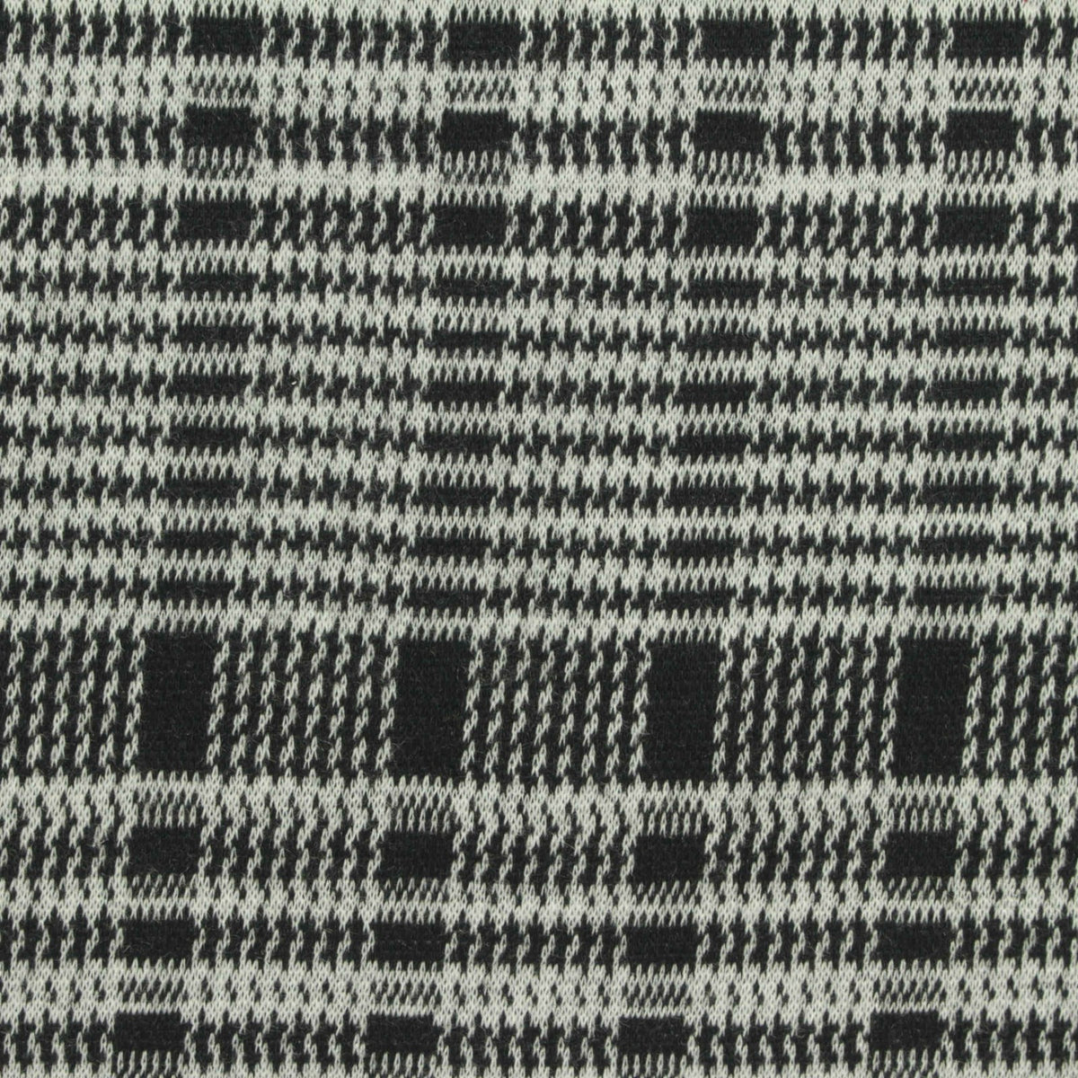 Black Houndstooth Jacquard, Polyester, 300 gsm, 160 cm, ref EF-269366