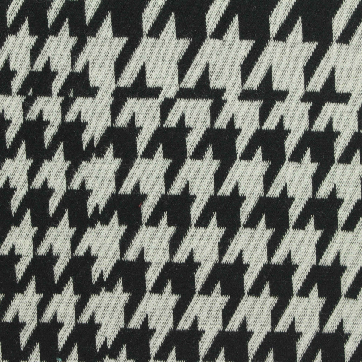 Black Houndstooth Jacquard, Poly-Viscose, 280 gsm, 160 cm, ref EF-269370