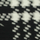 Black Houndstooth Jacquard, Polyester — texture