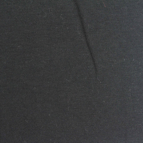 Modal Cotton Stretch Jersey Knit Fabric, 210 gsm, 160 cm — Black