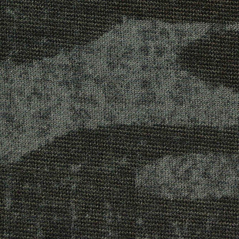Dark Grey Camo Chunky Knit, Viscose-Acrylic