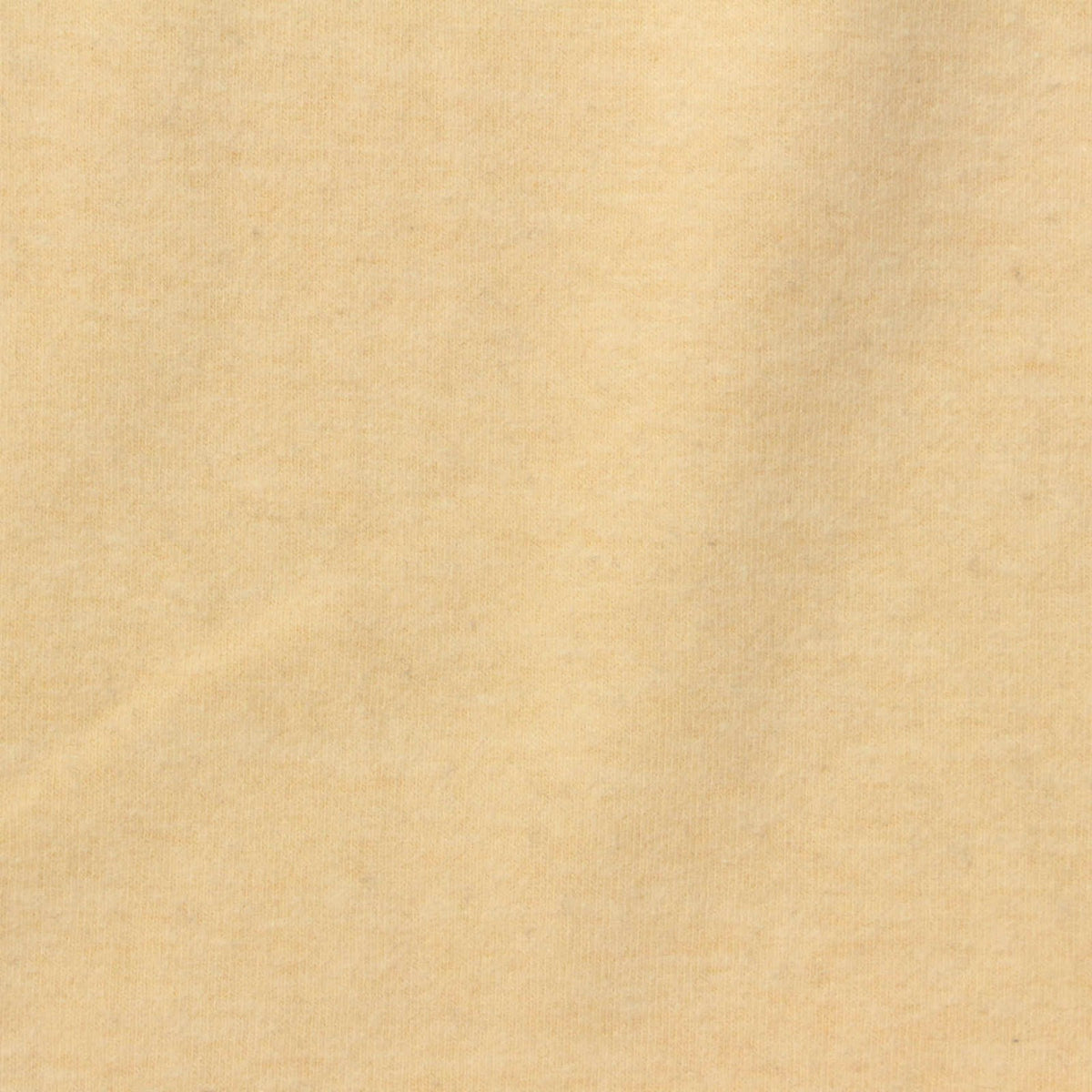 Pale Yellow Heather Jersey Knit, Cotton-Acrylic
