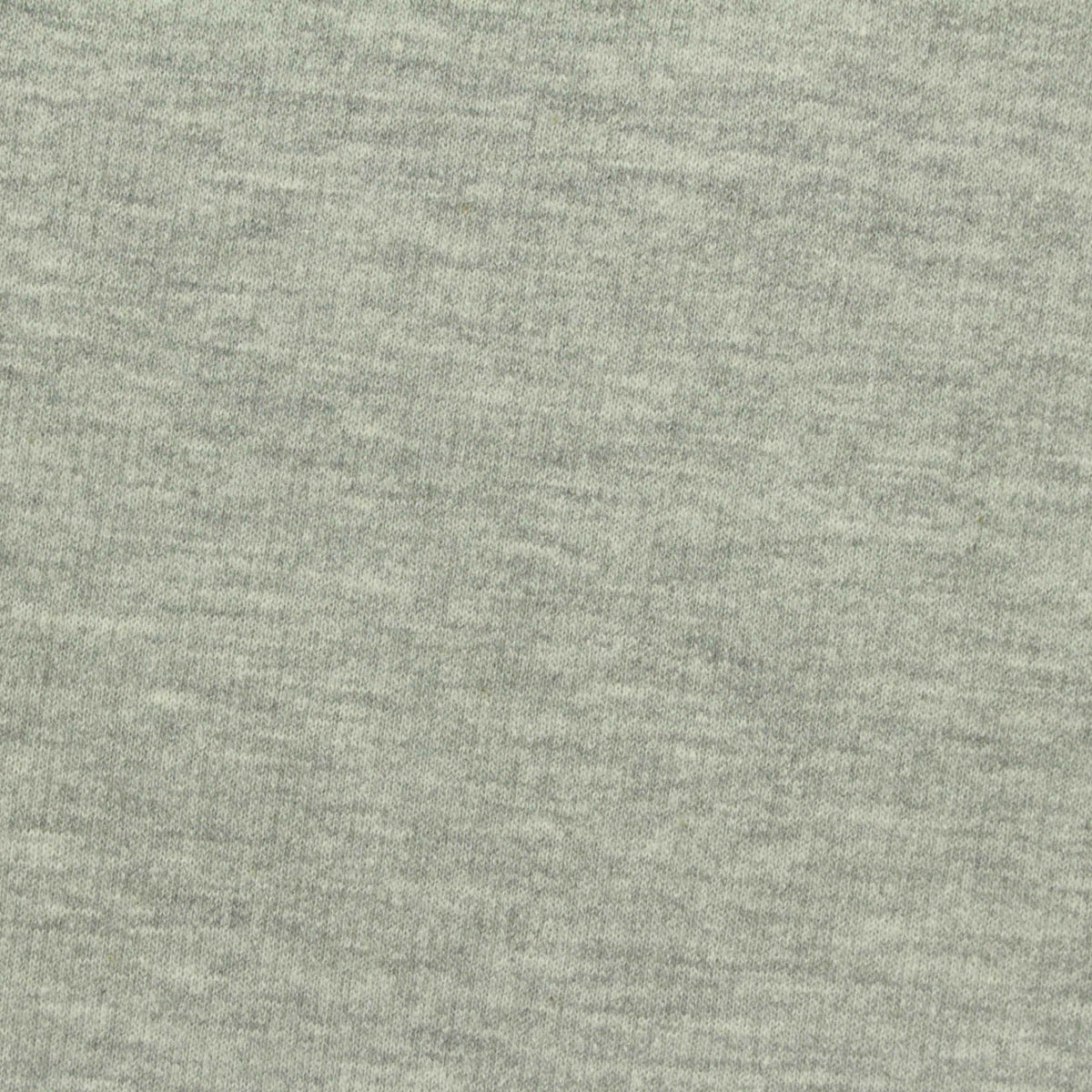 Light Grey Marl French Terry, Cotton-Poly, 230 gsm