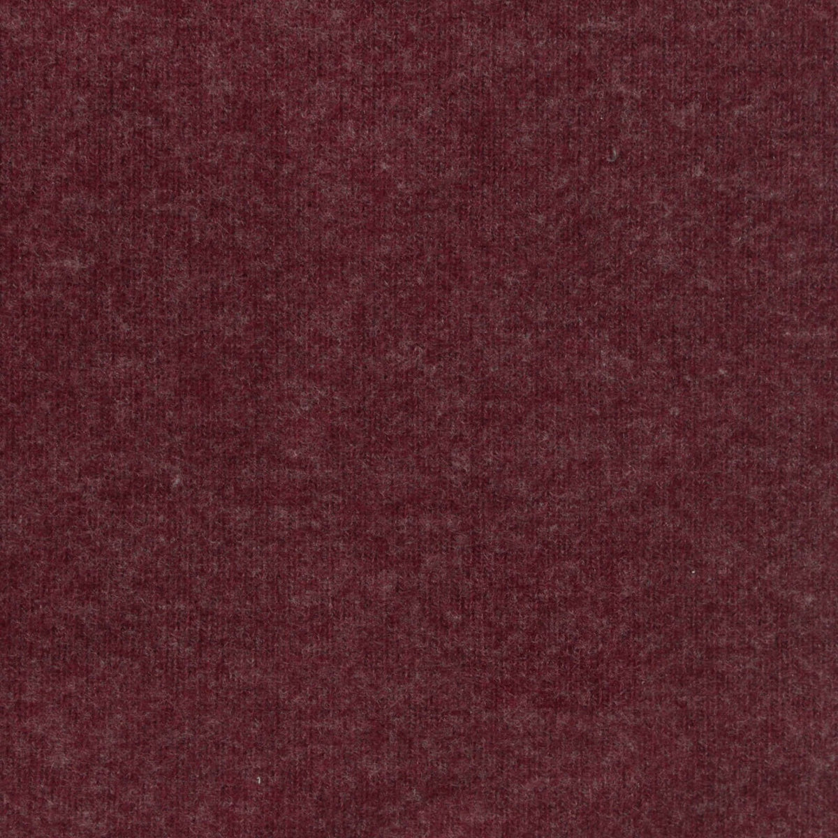 Deep Red Marl Chunky Knit, Viscose-Poly, 260 gsm