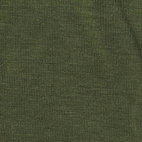 Cotton Viscose Stretch Jersey Knit Fabric, 195 gsm, 160 cm — Green