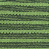 Green Horizontal-Stripe Jersey Knit, Cotton-Poly