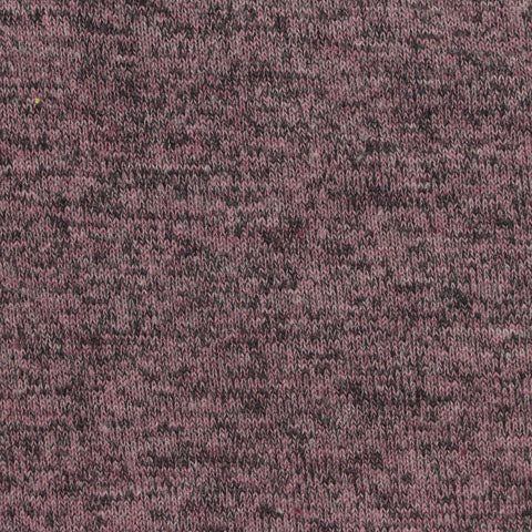 Heathered Pink Marl Chunky Knit, Poly-Viscose