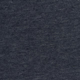 Dark Blue Marl French Terry, Poly-Cotton