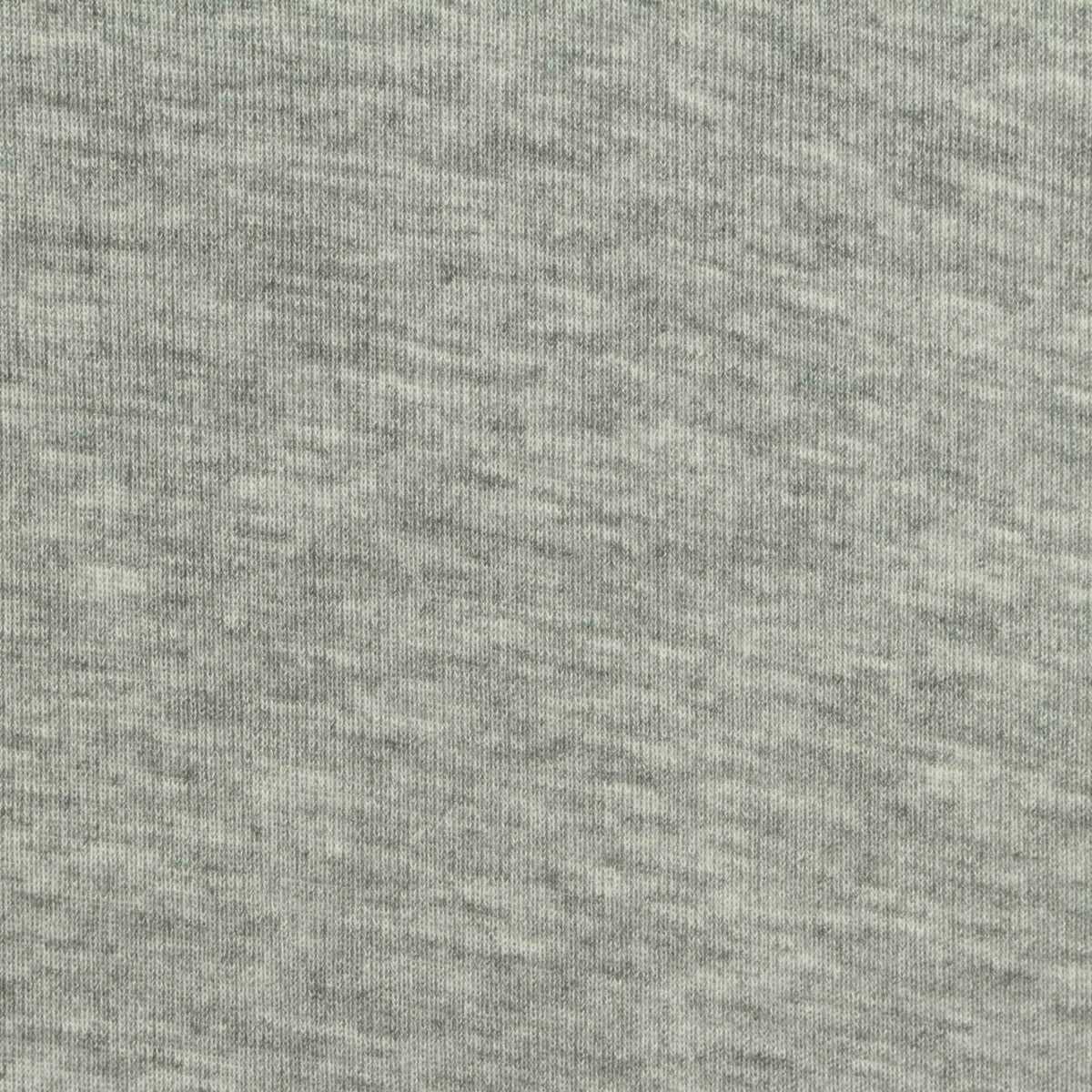 Grey Marl Rib Knit, Poly-Viscose, 170 gsm