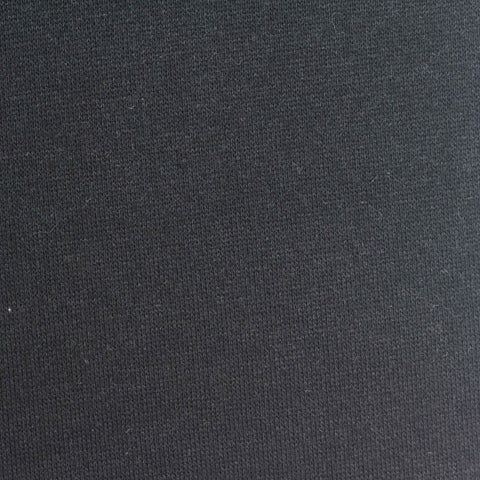 Polyester Cotton French Terry Fabric, 260 gsm, 185 cm — Grey