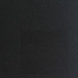 Polyester Viscose Stretch Piqué Knit Fabric — Black