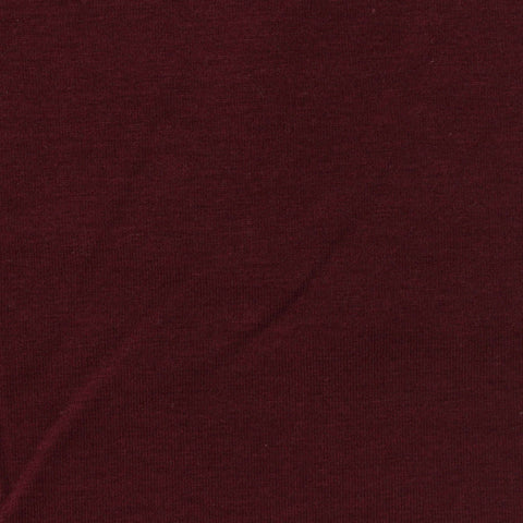Cotton Viscose Stretch Jersey Knit Fabric, 200 gsm, 160 cm — Red