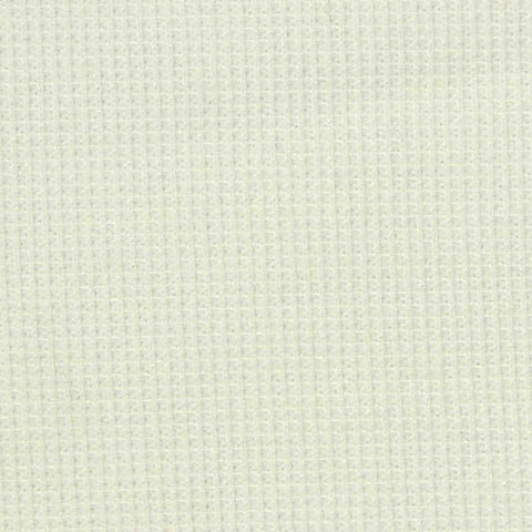 Polyester Viscose Stretch Waffle Knit Fabric, 265 gsm, 160 cm — White