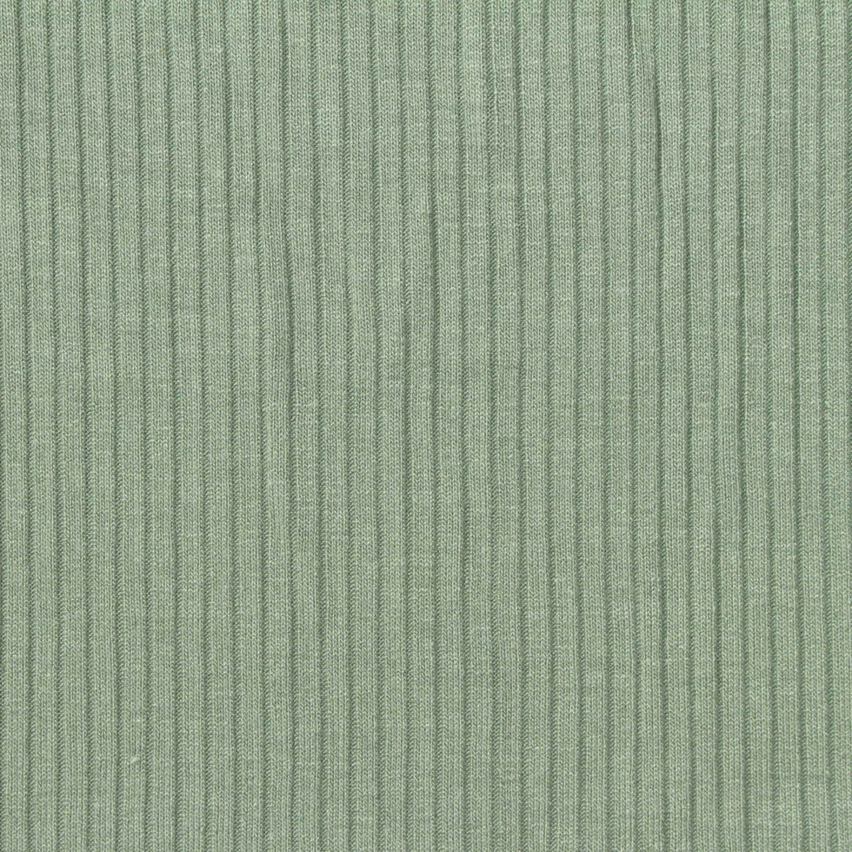 Viscose Stretch Rib Knit Fabric, 220 gsm, 140 cm — Green, ref EF-269526