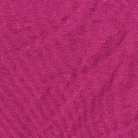 Cotton Modal Stretch Jersey Knit Fabric, 225 gsm, 170 cm — Pink