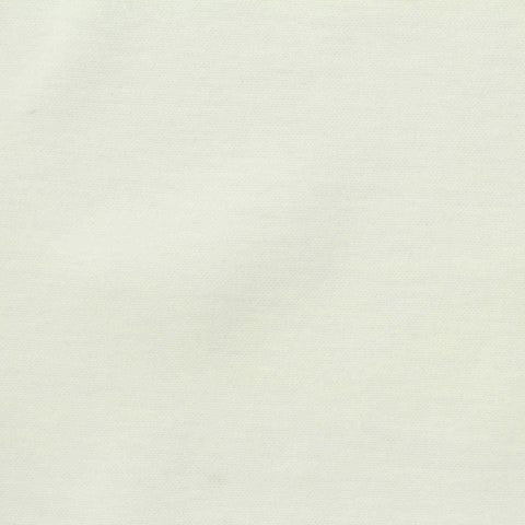 100% Cotton Interlock Knit Fabric, 140 gsm, 155 cm — White
