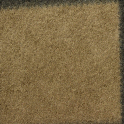Plaid 100% Polyester Milk Silk Knit Fabric, 250 gsm, 164 cm — Khaki