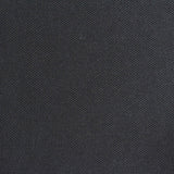 Cotton Polyester Piqué Knit Fabric, 200 gsm, 185 cm — Black