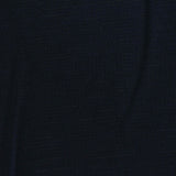 Striped Viscose Polyester Stretch Jersey Knit Fabric, 135 gsm, 180 cm — Navy